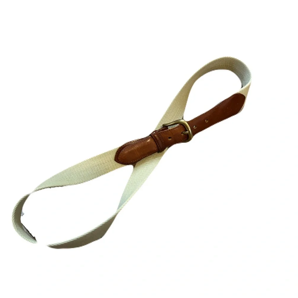 Coach weaved belt